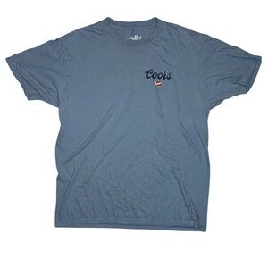 Blue Coors Banquet T-Shirt Women’s Size Large